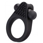 Черное эрекционное виброкольцо Brid с шипиками - A-toys - в Майкопе купить с доставкой