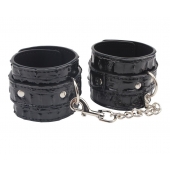 Черные наручники Surrender Wrist Restraints - Chisa - купить с доставкой в Майкопе
