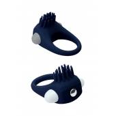 Синее эрекционное виброкольцо STIMU RING - Dream Toys - в Майкопе купить с доставкой