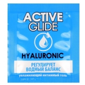 Лубрикант на водной основе Active Glide с гиалуроновой кислотой - 3 гр. - Биоритм - купить с доставкой в Майкопе