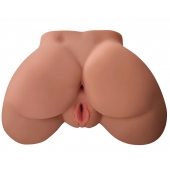 Кофейный мастурбатор-полуторс Perfect Ass Masturbator - Pipedream - в Майкопе купить с доставкой