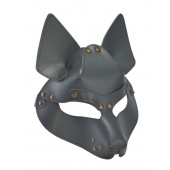 Серая маска Wolf с клепками - Sitabella - купить с доставкой в Майкопе