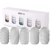 Набор из 5 мастурбаторов Hedy X5 Mixed - Svakom - в Майкопе купить с доставкой