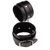 Черные оковы Classic Ankle Cuffs - Chisa - купить с доставкой в Майкопе