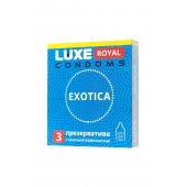 Текстурированные презервативы LUXE Royal Exotica - 3 шт. - Luxe - купить с доставкой в Майкопе