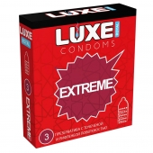 Текстурированные презервативы LUXE Royal Extreme - 3 шт. - Luxe - купить с доставкой в Майкопе