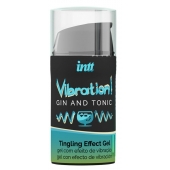 Жидкий интимный гель с эффектом вибрации Vibration! Gin   Tonic - 15 мл. - INTT - купить с доставкой в Майкопе
