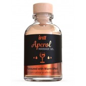 Массажный гель с согревающим эффектом Aperol - 30 мл. - INTT - купить с доставкой в Майкопе