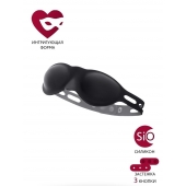 Черная плотная силиконовая маска - ToyFa - купить с доставкой в Майкопе