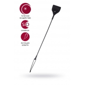 Черный гладкий стек с тонкой ручкой - 48 см. - ToyFa - купить с доставкой в Майкопе