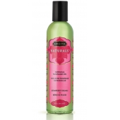 Массажное масло Naturals Strawberry Dreams с ароматом клубники - 236 мл. - Kama Sutra - купить с доставкой в Майкопе