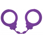 Фиолетовые силиконовые поножи Limitation - Lola Games - купить с доставкой в Майкопе