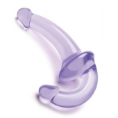 Фиолетовый безремневой страпон Strapless Strap-On - Lux Fetish - купить с доставкой в Майкопе