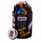 Текстурированные презервативы в кейсе MAXUS So Much Sex - 100 шт. - Maxus - купить с доставкой в Майкопе