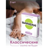 Классические презервативы Bariera Classic - 3 шт. - Bariera - купить с доставкой в Майкопе