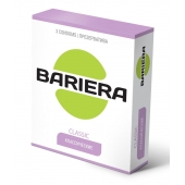 Классические презервативы Bariera Classic - 3 шт. - Bariera - купить с доставкой в Майкопе