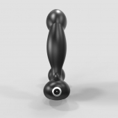 Черный вибромассажер простаты и промежности Prostate Pro с пультом ДУ - Bathmate - в Майкопе купить с доставкой