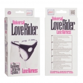 Трусы для страпона с универсальным креплением Universal Love Rider Luxe Harness - California Exotic Novelties - купить с доставкой в Майкопе