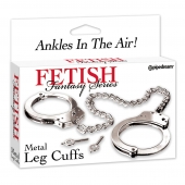 Металлические наручники Metal Leg Cuffs - Pipedream - купить с доставкой в Майкопе