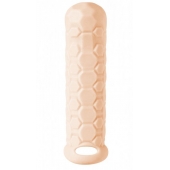 Телесный фаллоудлинитель Homme Long - 15,5 см. - Lola Games - в Майкопе купить с доставкой