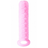Розовый фаллоудлинитель Homme Long - 13,5 см. - Lola Games - в Майкопе купить с доставкой