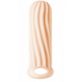 Телесный фаллоудлинитель Homme Wide - 13 см. - Lola Games - в Майкопе купить с доставкой