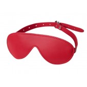 Красная маска Anonymo из искусственной кожи - ToyFa - купить с доставкой в Майкопе