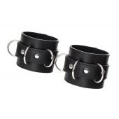 Черные наручники Anonymo на сцепке - ToyFa - купить с доставкой в Майкопе