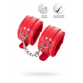 Красные оковы Anonymo из искусственной кожи - ToyFa - купить с доставкой в Майкопе