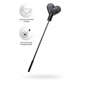 Черный стек со шлепком в форме сердца Anonymo - 35 см. - ToyFa - купить с доставкой в Майкопе