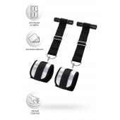 Черно-серебристые фиксаторы для рук на дверь Anonymo - ToyFa - купить с доставкой в Майкопе