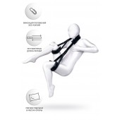 Черные кожаные стропы для фиксации Anonymo - ToyFa - купить с доставкой в Майкопе