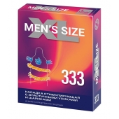 Стимулирующая насадка на пенис MEN SIZE 333 - Sitabella - в Майкопе купить с доставкой
