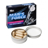 Пищевой концентрат для мужчин MANS FORCE  - 12 капсул - Sitabella - купить с доставкой в Майкопе
