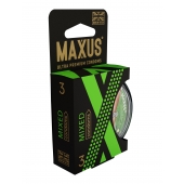 Презервативы в пластиковом кейсе MAXUS AIR Mixed - 3 шт. - Maxus - купить с доставкой в Майкопе