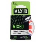 Презервативы в пластиковом кейсе MAXUS AIR Mixed - 3 шт. - Maxus - купить с доставкой в Майкопе