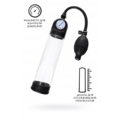 Прозрачная механическая помпа Roald с манометром - Sexus - в Майкопе купить с доставкой