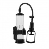 Прозрачная вакуумная помпа с вибрацией Vibrating Penis Pump - Dream Toys - в Майкопе купить с доставкой