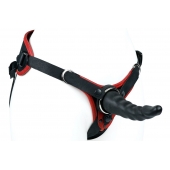 Пояс унисекс UNISEX Style с 2 насадками - LOVETOY (А-Полимер) - купить с доставкой в Майкопе