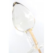 Прозрачный леденец в форме малой анальной пробки со вкусом пина колада - Sosuчki - купить с доставкой в Майкопе