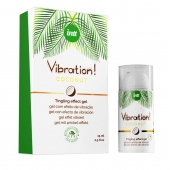 Возбуждающий гель с ароматом кокоса Vibration Coconut - 15 мл. - INTT - купить с доставкой в Майкопе
