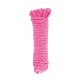 Розовая веревка для связывания Sweet Caress Rope - 10 метров - Sweet Caress - купить с доставкой в Майкопе
