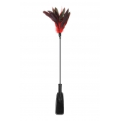 Стек-щекоталка Sweet Caress Feather Whip - 58 см. - Sweet Caress - купить с доставкой в Майкопе
