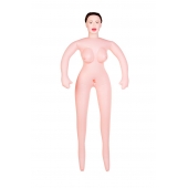 Надувная секс-кукла брюнетка с реалистичной головой - ToyFa - в Майкопе купить с доставкой