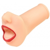 Мастурбатор-ротик с алыми губами - ToyFa - в Майкопе купить с доставкой