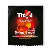Разогревающий гель-лубрикант Stimulove Strong в одноразовой упаковке - 4 гр. - Биоритм - купить с доставкой в Майкопе