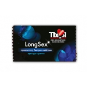 Пролонгирующий крем LongSex в одноразовой упаковке - 1,5 гр. - Биоритм - купить с доставкой в Майкопе