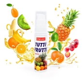 Гель-смазка Tutti-frutti со вкусом тропических фруктов - 30 гр. - Биоритм - купить с доставкой в Майкопе
