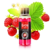 Массажное масло Eros fantasy с ароматом земляники - 50 мл. - Биоритм - купить с доставкой в Майкопе