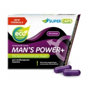 Возбуждающее средство для мужчин Mans Power plus - 10 капсул (0,35 гр.) +1 в подарок - SuperCaps - купить с доставкой в Майкопе